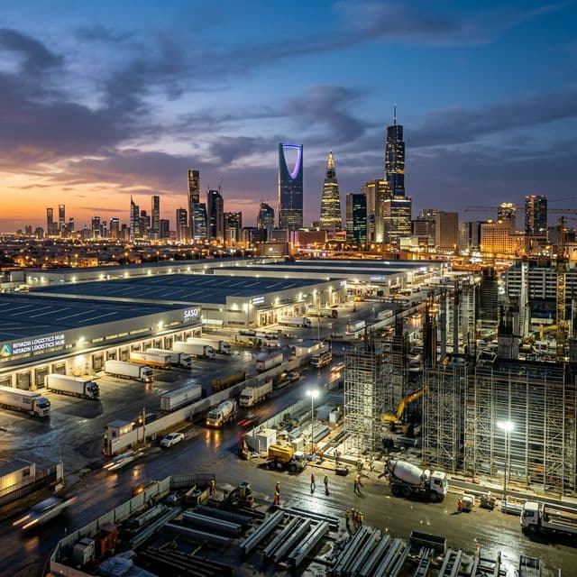 Massive commercial manpower and logistics deployment infrastructure in Saudi Arabia